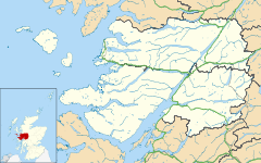 Clunes is located in Lochaber