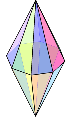 Octagonal bipyramid