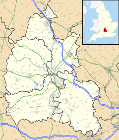 Denchworth is located in Oxfordshire