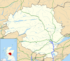 Dalguise is located in Perth and Kinross