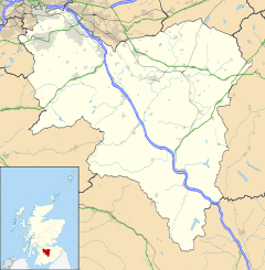 Chapelton is located in South Lanarkshire