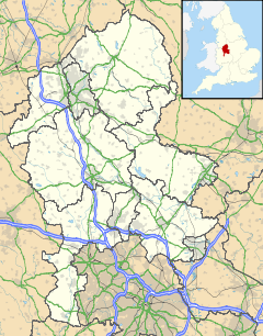 Croxall is located in Staffordshire