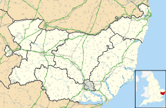 Cretingham is located in Suffolk