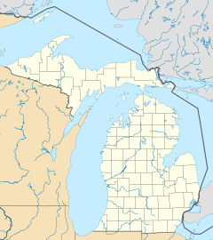 Michigan Central Railroad Depot (Battle Creek, Michigan) is located in Michigan