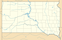 Chicago, Milwaukee, and St. Paul Railroad Depot (Kadoka, South Dakota) is located in South Dakota