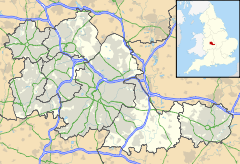 Chelmsley Wood is located in West Midlands (county)
