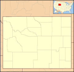 Old Administrative Area Historic District is located in Wyoming