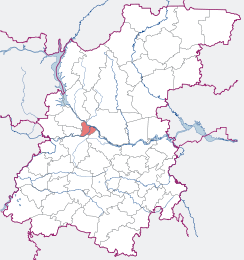 Dzerzhinsk is located in Nizhny Novgorod Oblast