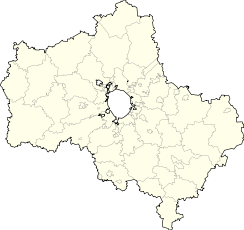 Dedovsk is located in Moscow Oblast