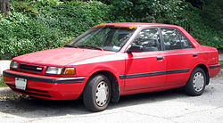 1990–1992 Mazda Protegé sedan (US)