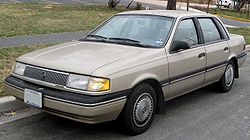 1988–1991 Mercury Topaz sedan