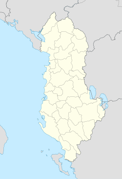 Damës is located in Albania