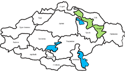 Location of Artsakh