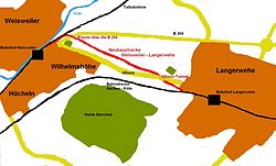 Eschweiler-Weisweiler–Langerwehe connecting line