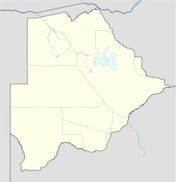 Ditshegwane is located in Botswana