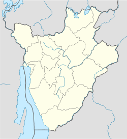 Muyinga is located in Burundi