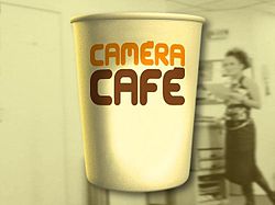 Logo of Caméra Café, French version.