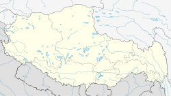 Dagzê County is located in Tibet