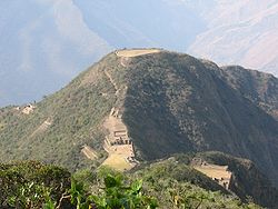Truncated Hill Top at Choquequirao