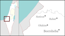 Neve D'kalim is located in the Gaza Strip