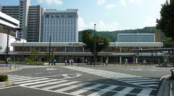 JR West Otsu Station Main Gate 4.jpg