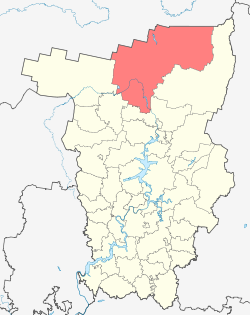 Location of Cherdyn Region (Perm Kray).svg