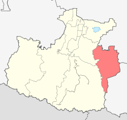 Location of Malokarachaevsky Disrict (Karachay-Cherkessia).svg