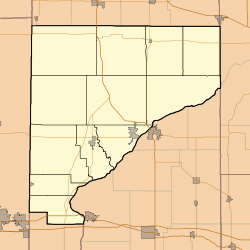 Carbondale is located in Warren County, Indiana