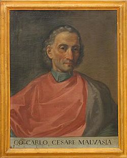 Portrait of Carlo Cesare Malvasia.