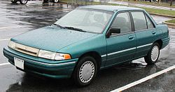 1994–1996 Mercury Tracer sedan
