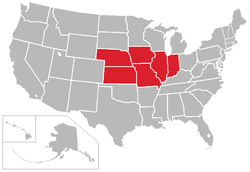 Missouri Valley Conference locations