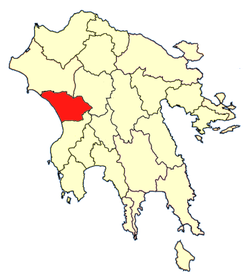 Location of Olympia Province
