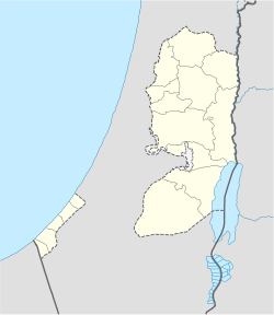 Deir al-Balah camp is located in the Palestinian territories