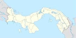 Chimán is located in Panama
