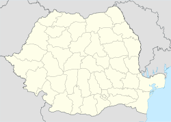 Dumbrăveni is located in Romania