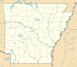 Delaware, Arkansas is located in Arkansas