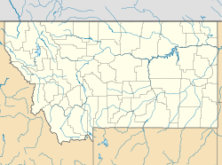 Decker, Montana is located in Montana