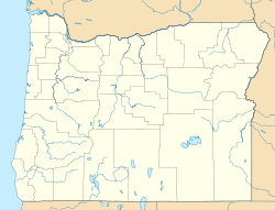 McNulty, Oregon is located in Oregon