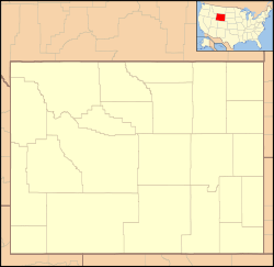 Tie Siding, Wyoming is located in Wyoming