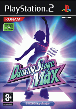 Dancing Stage Max for the European PlayStation 2