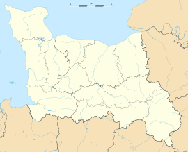 Monfréville is located in Lower Normandy