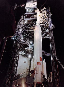 Delta N6 prior to the launch of ITOS B