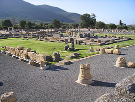 View of the ancient Asclepeion.
