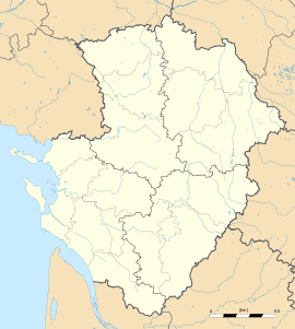 Médillac is located in Poitou-Charentes