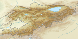 Jengish Chokusu is located in Kyrgyzstan
