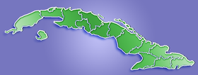 Chambas is located in Cuba