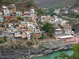 The temple of Raghunath ji is visible in the top center