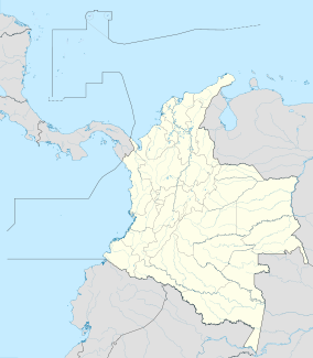 Map showing the location of Chiribiquete National Park