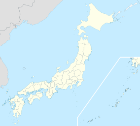 Map showing the location of Musashi Kyūryō National Government Park