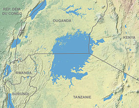 Map showing the location of Mount Elgon National Park
